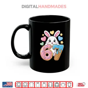 Mug 6 7 Bunny Ice Cream Drip Cool Meme 67 Funny Rabbit Six Seven Shirt