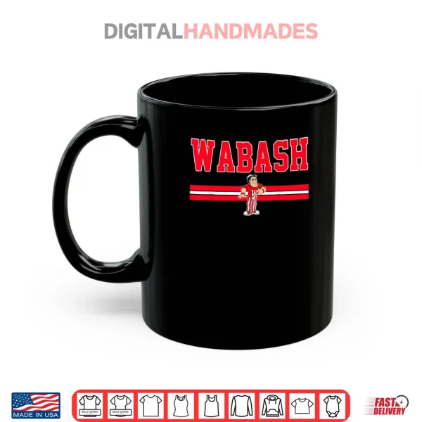 Wabash College Vintage Arch Shirt 3 Mug Wabash College Vintage Arch Shirt