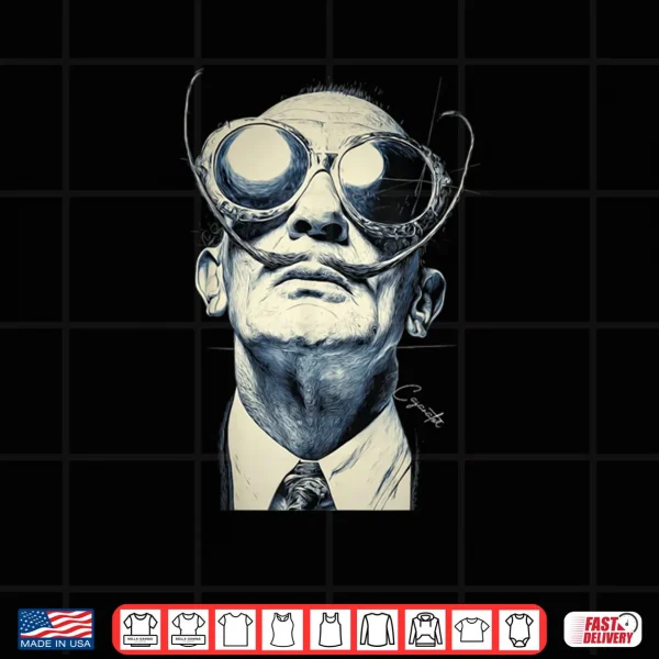 Surreal Art Glasses Portrait Shirt 4 Design Surreal Art Glasses Portrait Shirt