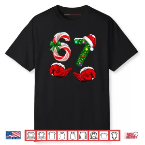 67 Christmas 6 7 Meme Pajamas Holiday Gen Alpha Slang Shirt