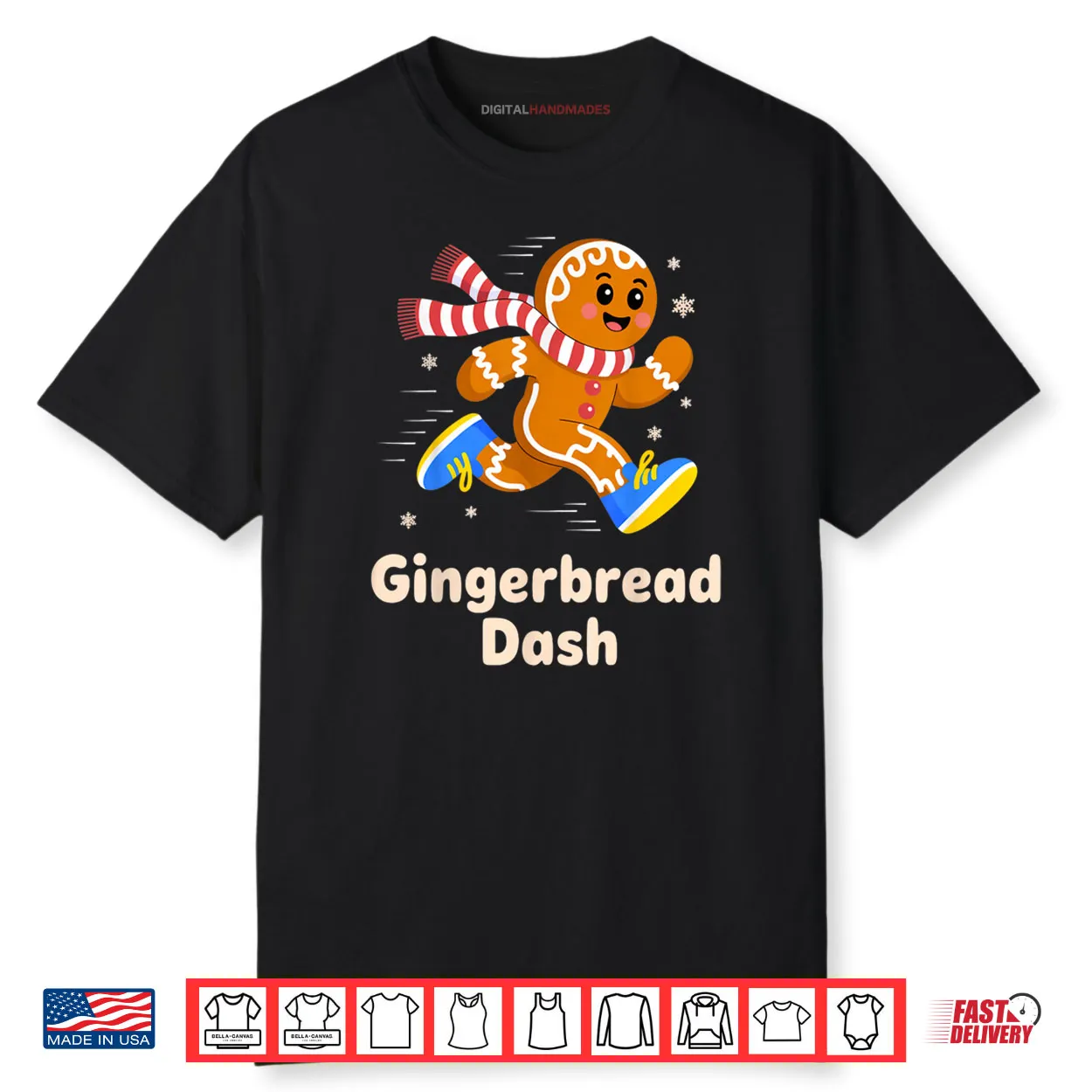 Christmas Gingerbread Dash Running Runner Xmas Marathon 5k Shirt Christmas Gingerbread Dash Running Runner Xmas Marathon 5k Shirt