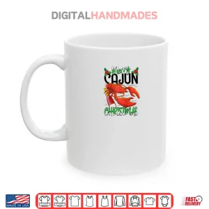 Mug Merry Cajun Christmas Louisiana New Orleans Xmas Holiday Raglan Shirt