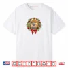 God Jul Norwegian Pomeranian Dog Christmas Wreath 2 Shirt