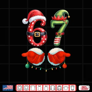 67 Christmas 6 7 Meme Pajamas Holiday Gen Alpha Slang Shirt 4 Design 67 Christmas 6 7 Meme Pajamas Holiday Gen Alpha Slang Shirt