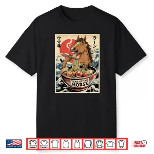 Zodiac Chinese New Year of The Horse 2026 Ramen Shirt