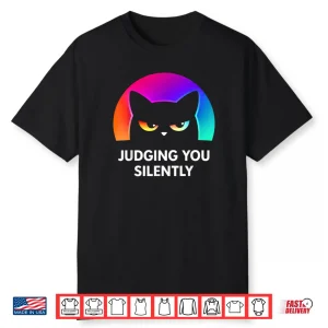 Judging You Silently Cat Shirt