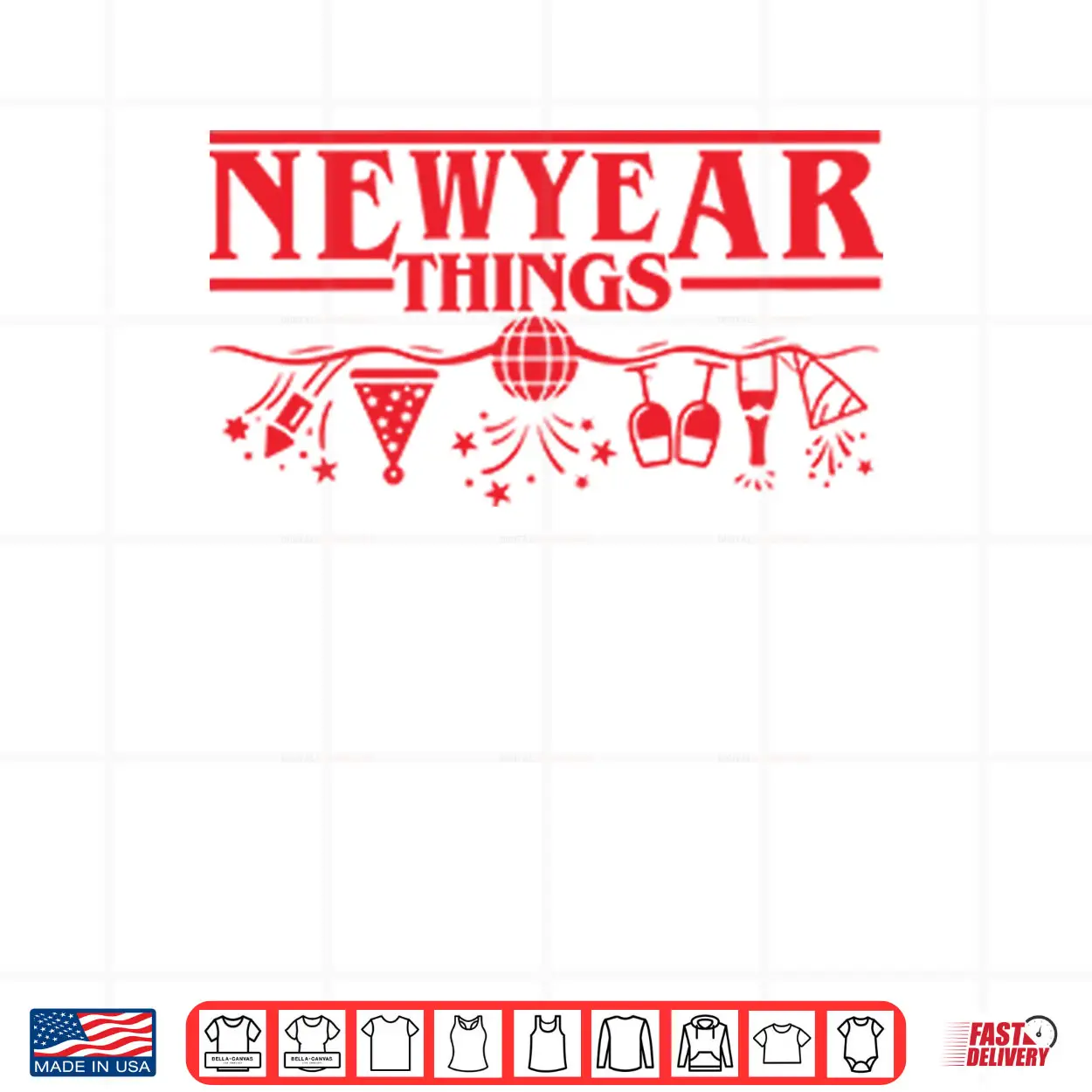 New Year Things Stranger Things Shirt New Year Things Stranger Things Shirt