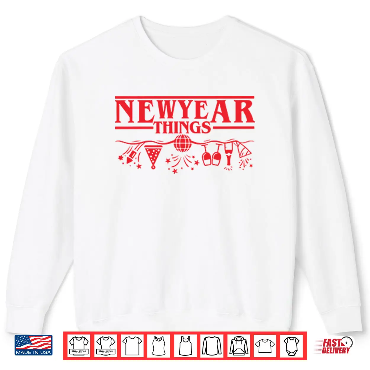 New Year Things Stranger Things Shirt New Year Things Stranger Things Shirt