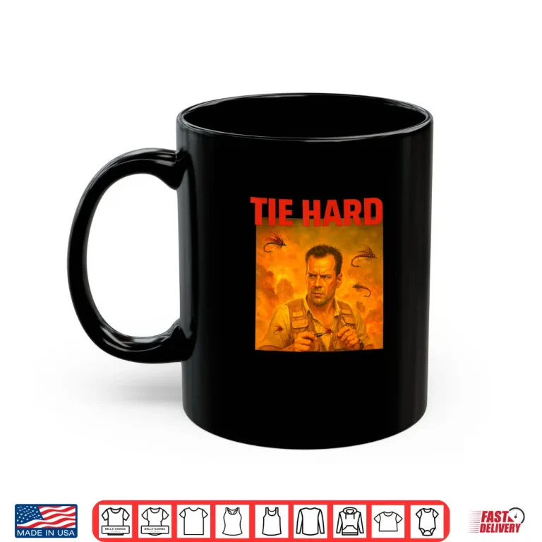 Tie Hard Fly Fisherman Fishing Shirt 3 Mug Tie Hard Fly Fisherman Fishing Shirt