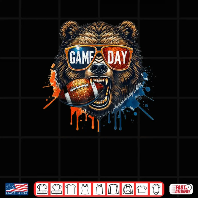 Game Day Bear Shirt 4 Design Game Day Bear Shirt