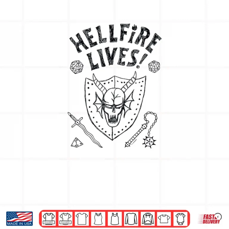 Design Stranger Things Hellfire Lives Shirt