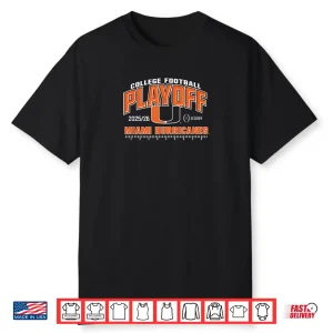 Miami Hurricanes College Football Playoff CFP 2025 26 Green Shirt