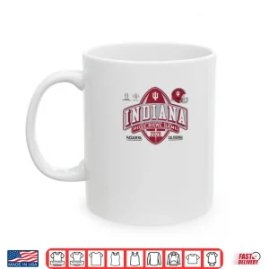 Mug Indiana Hoosiers Rose Bowl 2025 2026 CFP Quarterfinal White Shirt