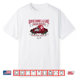 Indiana Hoosiers 2025 College Football Playoff Rose Bowl Shirt