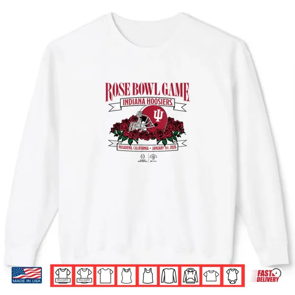 Indiana Hoosiers 2025 College Football Playoff Rose Bowl Shirt 1 Sweatshirt Indiana Hoosiers 2025 College Football Playoff Rose Bowl Shirt