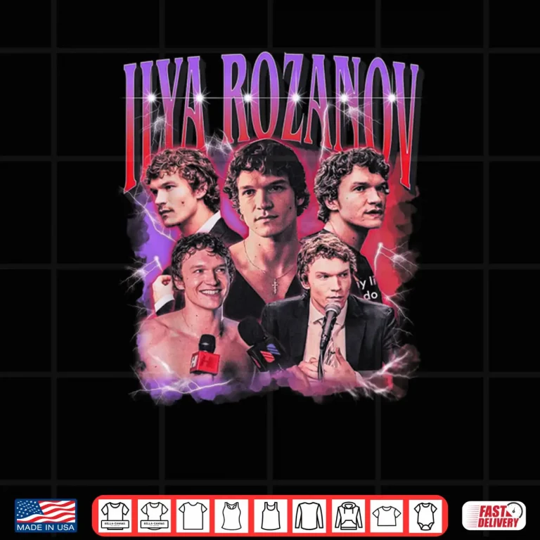 Design Ilya Rozanov Shane Hollander Vintage Retro 90s Shirt