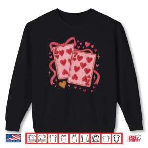 Playing Cards Valentine 6 7 Coquette Six Seven Meme Shirt 1 Sweatshirt Playing Cards Valentine 6 7 Coquette Six Seven Meme Shirt