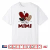 I Love Being Mimi Red Plaid Leopard Valentine Mimi Shirt