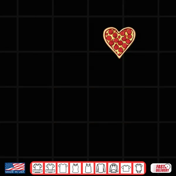 Pizza Love Valentines Day Heart Minimalist Shirt 4 Design Pizza Love Valentines Day Heart Minimalist Shirt