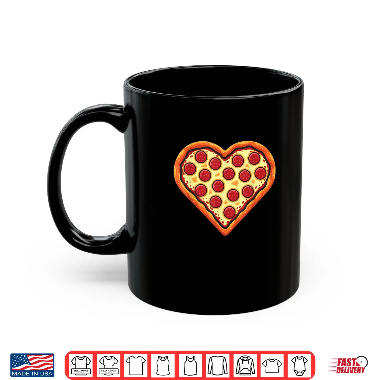 Pizza Heart Cute Valentines Day Funny Heart Shaped Pizza Shirt Pizza Heart Cute Valentines Day Funny Heart Shaped Pizza Shirt