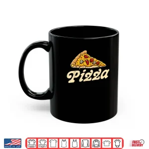 Mug Pizza Day Vintage 60s 70s Italian Food Lover Shirt