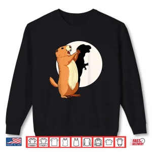 Groundhog Shadow Dinosaur Puppet Happy Groundhog Day Shirt 1 Sweatshirt Groundhog Shadow Dinosaur Puppet Happy Groundhog Day Shirt