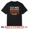 God Made Notre Dame 1 Miami Made Them 13 Shirt