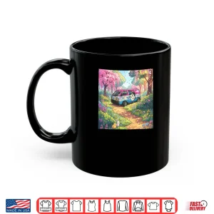 Mug Cherry Blossom Manga Anime Kei Van Truck Team Human Drifting Shirt