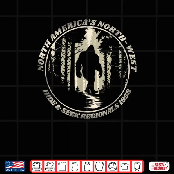 Design Bigfoot Hide and Seek Regionals Shirt