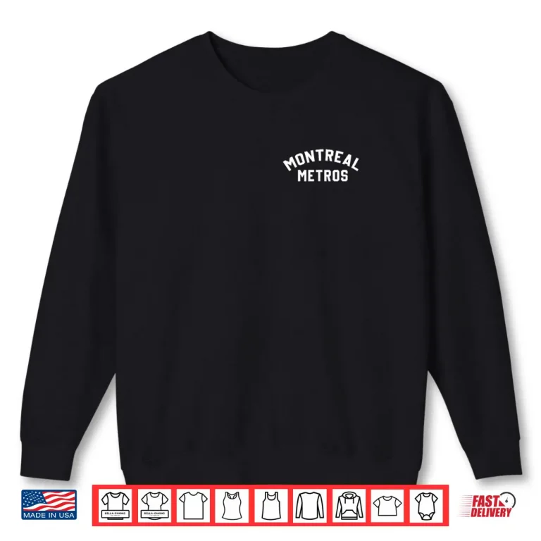 Sweatshirt Montreal Metros Vintage Athletic Arch Shirt