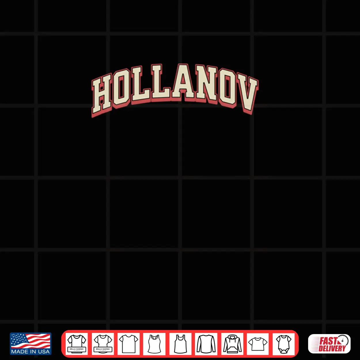 Hollanov Sports Fan Shirt Hollanov Sports Fan Shirt