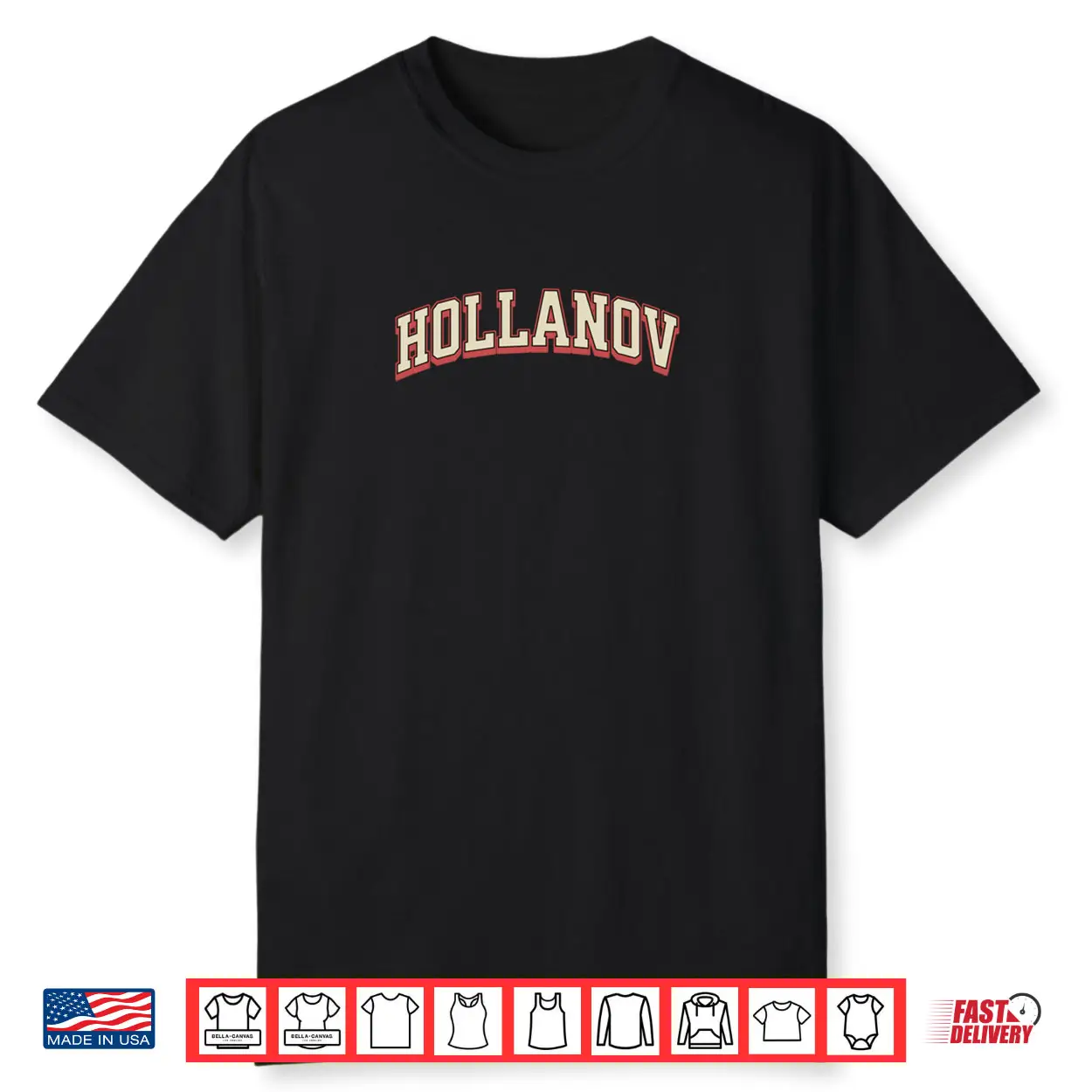 Hollanov Sports Fan Shirt Hollanov Sports Fan Shirt