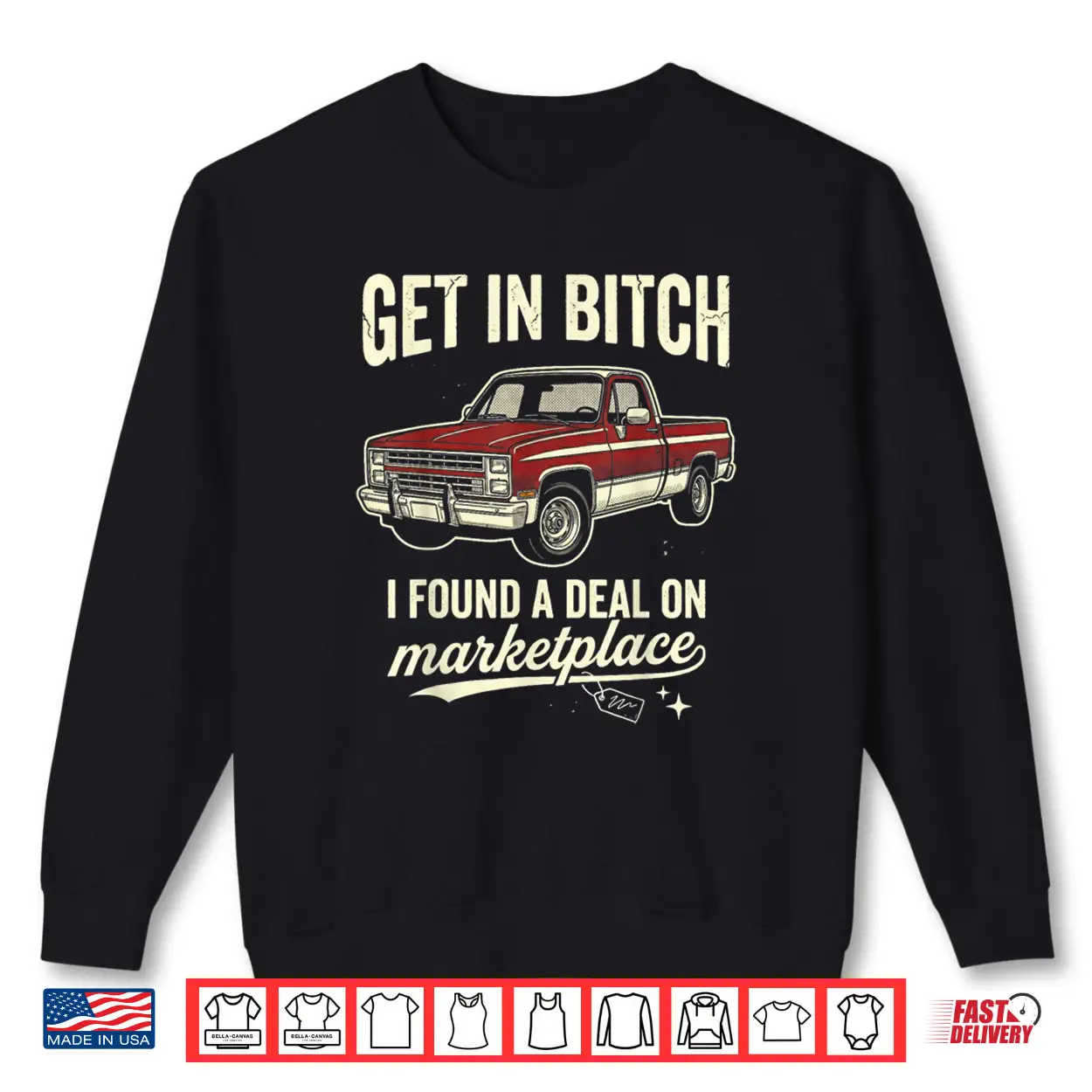 Get The in Deal On Marketplace Vintage Pickup Truck Shirt Get The in Deal On Marketplace Vintage Pickup Truck Shirt