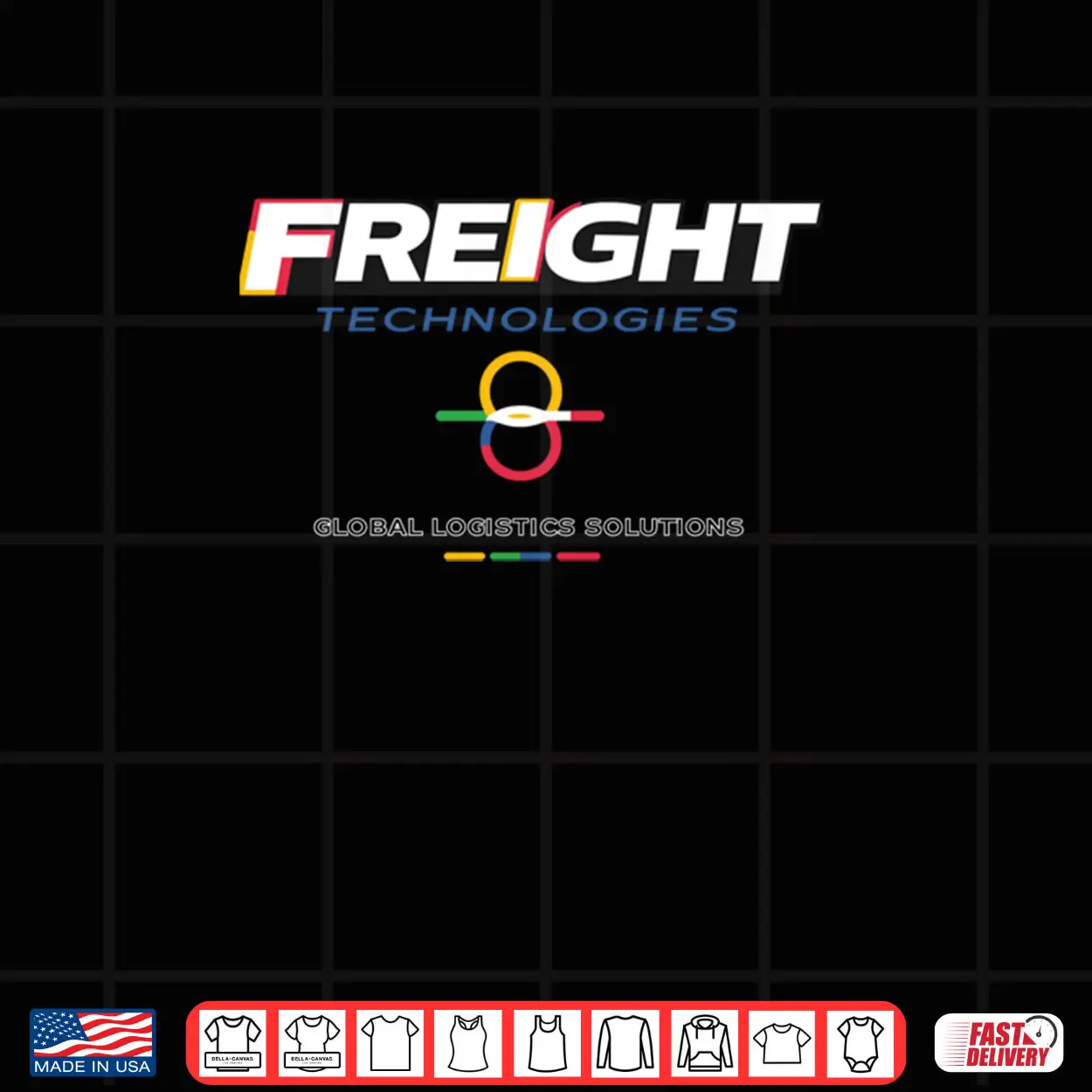Freight Technologies Global Logistics Shirt Freight Technologies Global Logistics Shirt