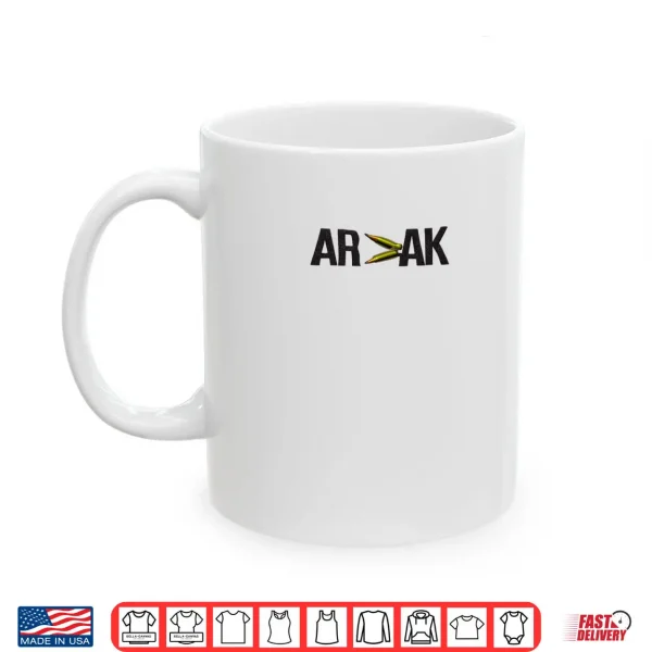 Mug AR Greater Than AK Shirt 1