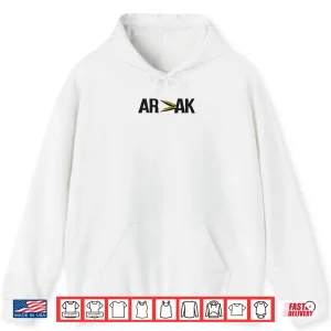 Hoodie AR Greater Than AK Shirt 1