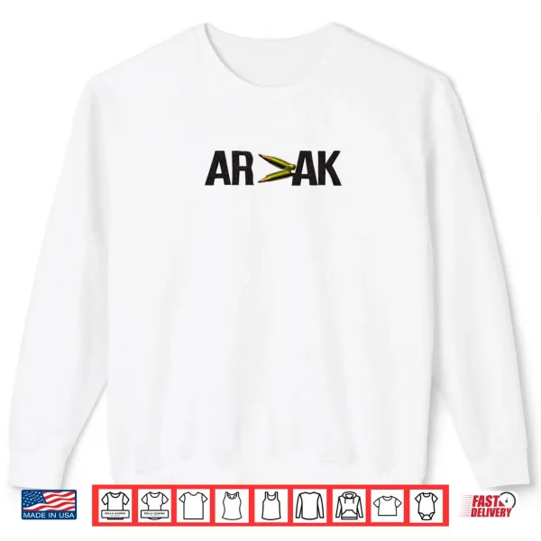 Sweatshirt AR Greater Than AK Shirt 1