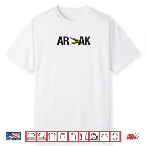 AR Greater Than AK Shirt