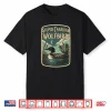 Stupid Canadian Wolf Bird Loon Bird Watching Lover Shirt