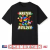 Building Bricks Master Builder Construction Block Building Shirt