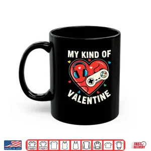 Mug Video Game Gamer Valentines Day Shirt