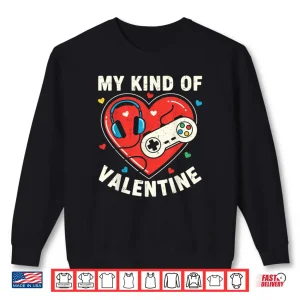 Sweatshirt Video Game Gamer Valentines Day Shirt