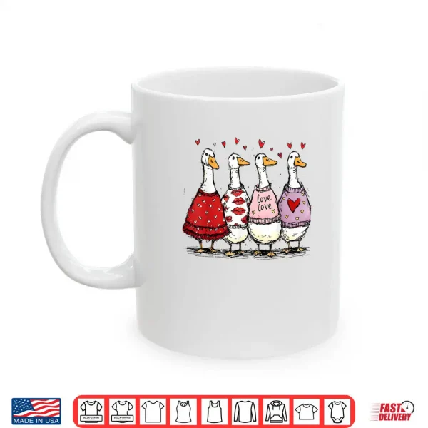Silly Goose Valentine Trendy Valentine's Day Shirt 3 Mug Silly Goose Valentine Trendy Valentines Day Shirt