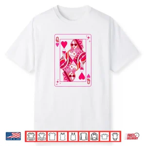 Queen of Hearts Valentine Her Mother Mom Bachelorette Party Shirt