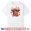 Highland Cow Valentine Cow Lovers Shirt
