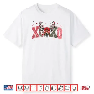 Camo XOXO Valentine Buck Deer Hunting Shirt