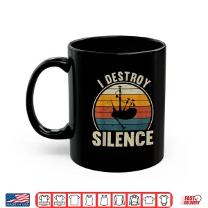 Mug Bagpiper I Destroy Silence Recto Bagpipes Lover Shirt