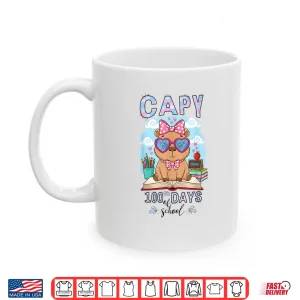 Mug Capy 100Th Days Of School Capybara 100 Days Smarter Cute Shirt