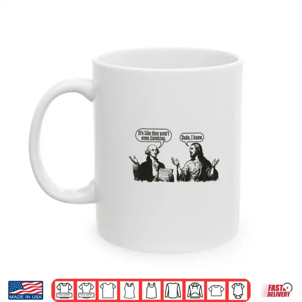 George Washington Jesus Funny Historical Religious Meme Shirt 3 Mug George Washington Jesus Funny Historical Religious Meme Shirt