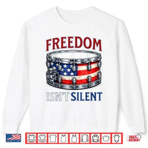 Sweatshirt Patriotic Drummer Snare Drum Retro Vintage American Design Shirt